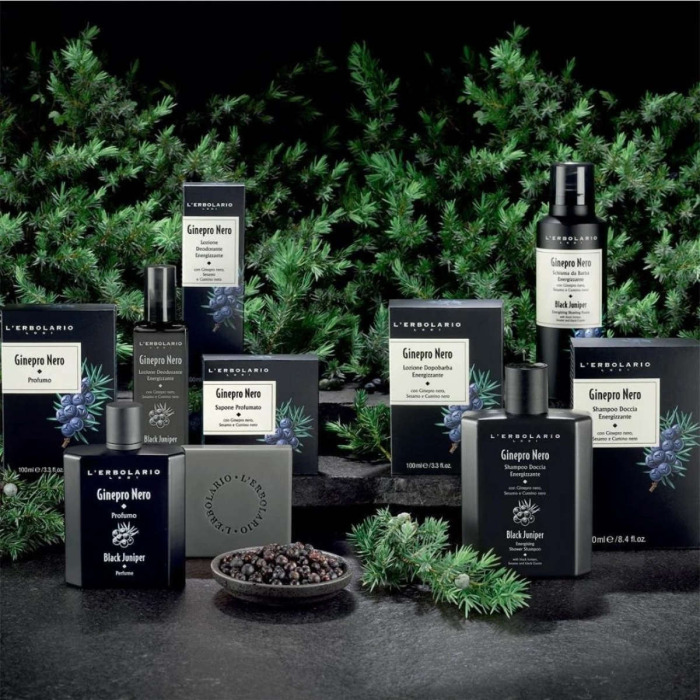 Лосьон-Дезодорант «Черный Можжевельник» L'Erbolario Lodi Black Juniper Energising Deodorant Lotion