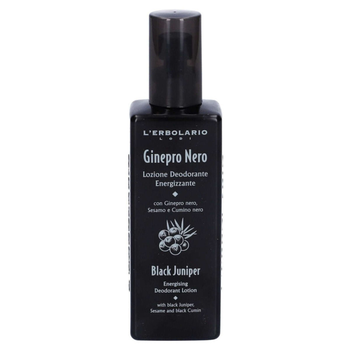 Лосьон-Дезодорант «Черный Можжевельник» L'Erbolario Lodi Black Juniper Energising Deodorant Lotion