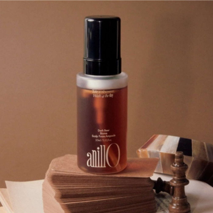 Укрепляющая Ампула для Кожи Головы ANILLO Dark Beer Biome Scalp Foam Ampoule