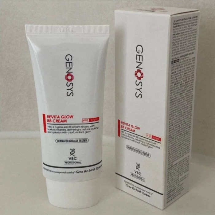 Солнцезащитный Тонирующий BB-крем для Сияния Кожи Genosys Revita Glow BB Cream, 50 г