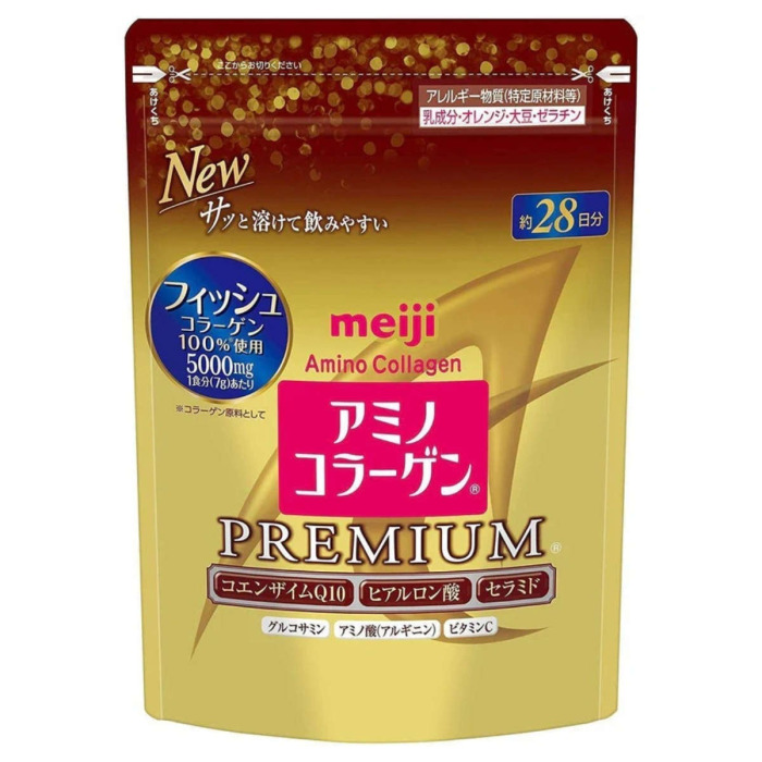 Коллаген с Гиалуроновой Кислотой Meiji Q10 Amino Collagen Premium