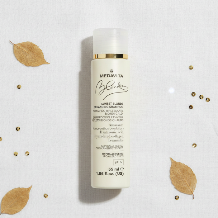 Укрепляющий Шампунь для Усиления Теплых Оттенков Блонда MEDAVITA Blondie Sunset Blonde Enhancing Shampoo