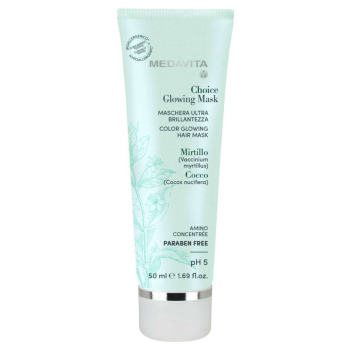 Питательная Маска для Зеркального Сияния Волос MEDAVITA Choice Glowing Mask