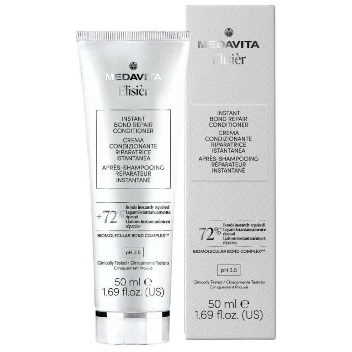 Кондиционер для Моментального Биомолекулярного Восстановления Волос MEDAVITA Elisier Instant Bond Repair Conditioner
