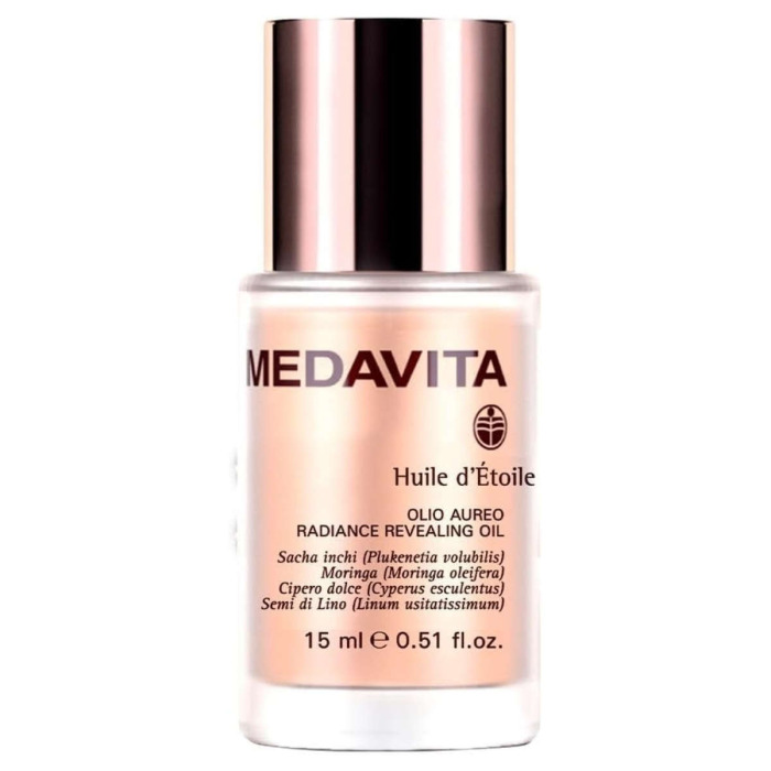 Золотое Масло для Сияния и Шелковистости Волос MEDAVITA Huile d'Etoile Radiance Revealing Oil