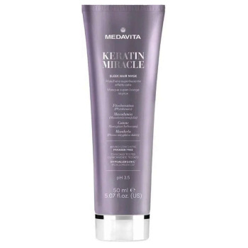 Ультраразглаживающая Маска с Эффектом Шелка MEDAVITA Keratin Miracle Sleek Hair Mask