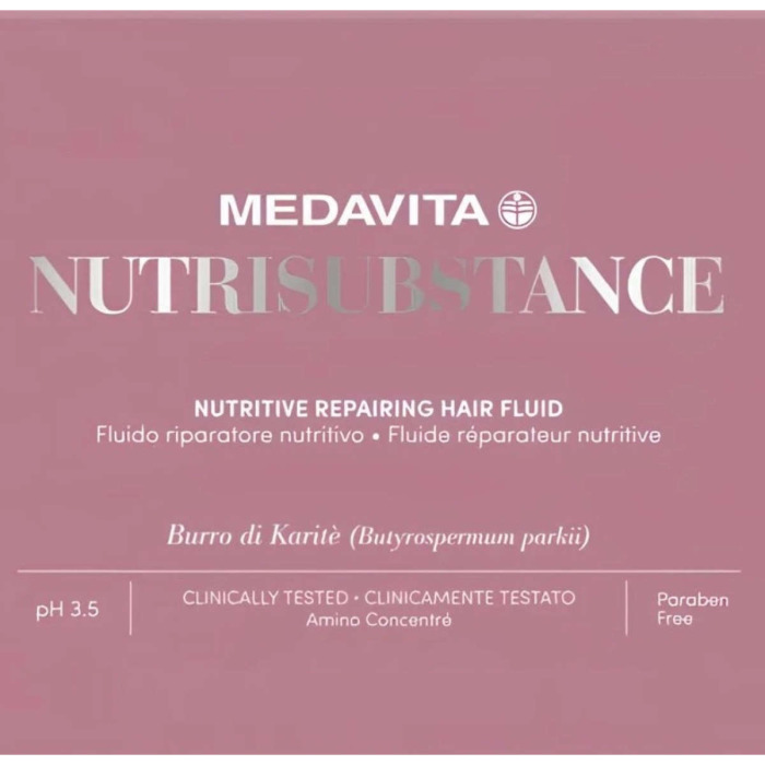 Флюид для Интенсивного Питания Сухих Волос MEDAVITA Nutrisubstance Nutritive Repairing Hair Fluid