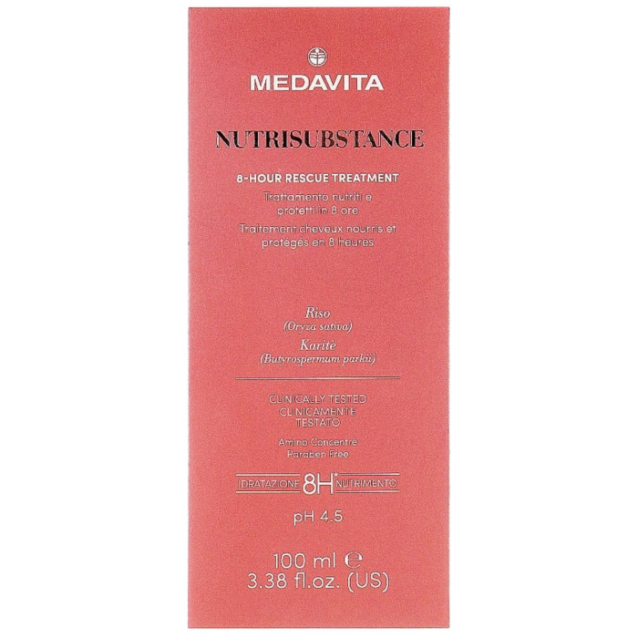Ночной Питательный Крем для Волос MEDAVITA Nutrisubstance 8-hour Rescue Treatment