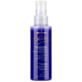 Сыворотка-Кондиционер для Усиления Холодных Оттенков Ледяного Блонда и Тонирования MEDAVITA Blondie Ice Blonde Enhancing Conditioning Serum