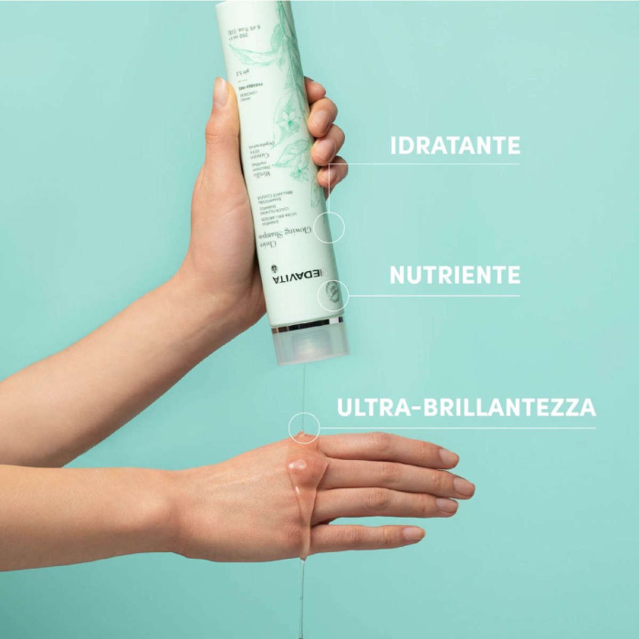 Питательный Шампунь для Зеркального Сияния Волос MEDAVITA Choice Glowing Shampoo