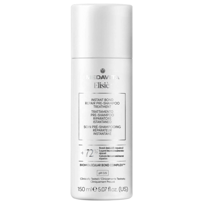 Пре-Шампунь для Моментального Биомолекулярного Восстановления Волос MEDAVITA Elisier Instant Bond Repair Pre-Shampoo Treatment