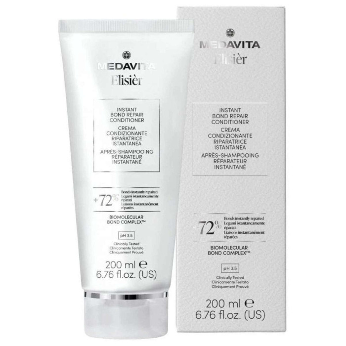 Кондиционер для Моментального Биомолекулярного Восстановления Волос MEDAVITA Elisier Instant Bond Repair Conditioner