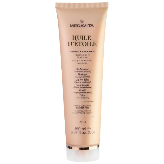 Маска для Блеска и Шелковистости Волос с Драгоценными Маслами MEDAVITA Huile d'Etoile Shining Oils Hair Mask