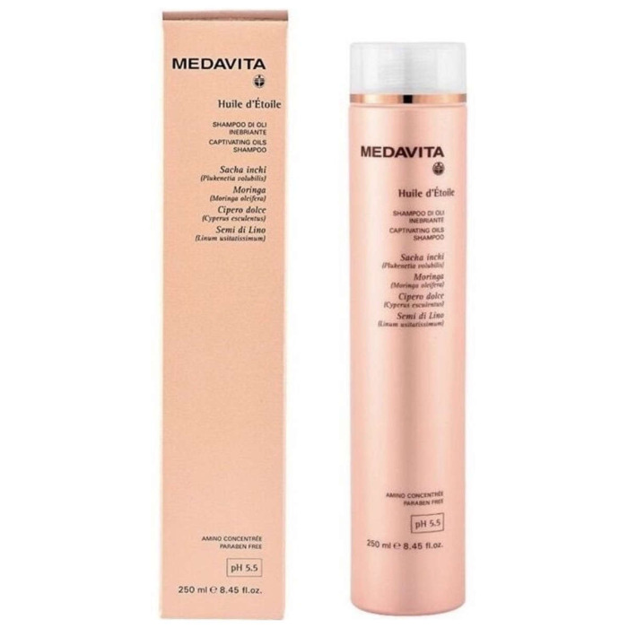 Шампунь, Обогащенный Маслами с Антиоксидантным Действием MEDAVITA Huile d'Etoile Captivaiting Oils Shampoo