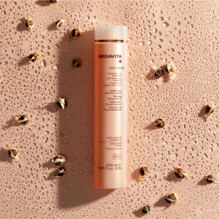 Шампунь, Обогащенный Маслами с Антиоксидантным Действием MEDAVITA Huile d'Etoile Captivaiting Oils Shampoo