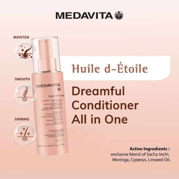 Универсальный Мультиактивный Кондиционер-Спрей для Волос MEDAVITA Huile d'Etoile Dreamfull Conditioner All in One