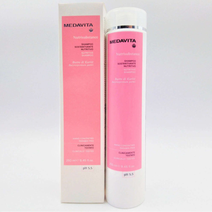 Питательный Шампунь для Сухих Волос MEDAVITA Nutrisubstance Nutrive Shampoo