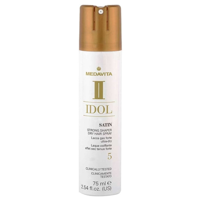 Лак для Волос Сильной Фиксации с Ультрасухим Финишем MEDAVITA Idol Texture Satin Strong Shaper Dry Hair Spray