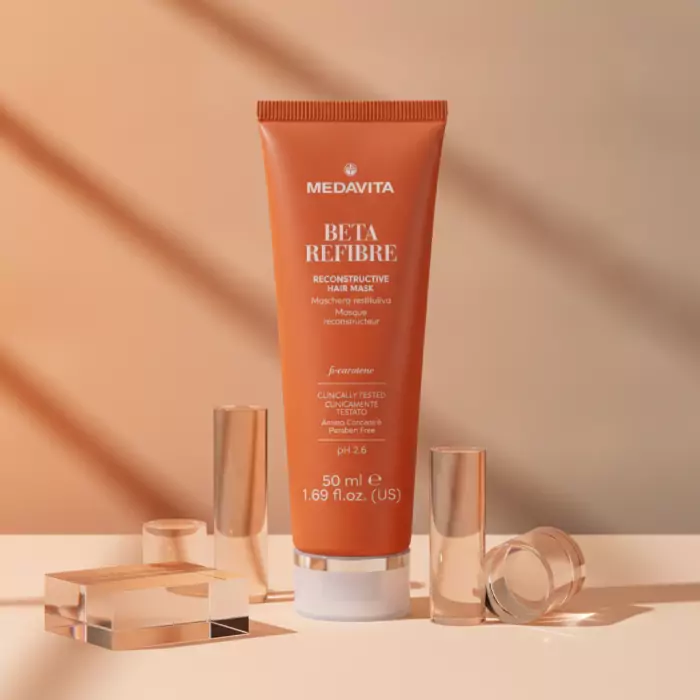 Восстанавливающая Маска для Поврежденных Волос MEDAVITA Beta Refibre Reconstructive Hair Mask