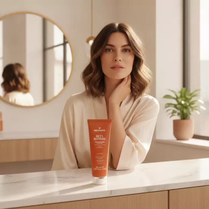 Восстанавливающая Маска для Поврежденных Волос MEDAVITA Beta Refibre Reconstructive Hair Mask