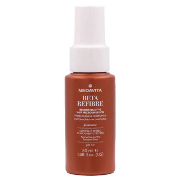 Восстанавливающая Микроэмульсия для Поврежденных Волос MEDAVITA Beta Refibre Reconstructive Hair Microemulsion