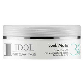 Матовая Глина для Укладки Волос Средней Фиксации MEDAVITA Idol Creative Look Mate Clay Pomade