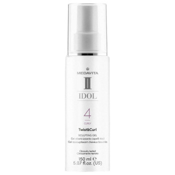 Моделирующий Гель для Волос Средне-Сильной Фиксации MEDAVITA Idol Curly Twist & Curl Sculpting Gel