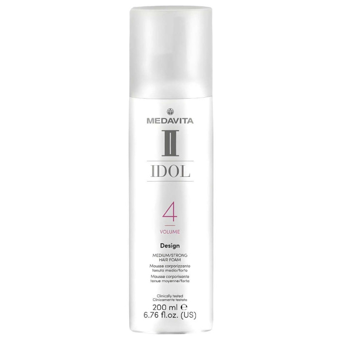 Пена для Волос Средней Фиксации MEDAVITA Idol Volume Design Medium Strong Hair Foam