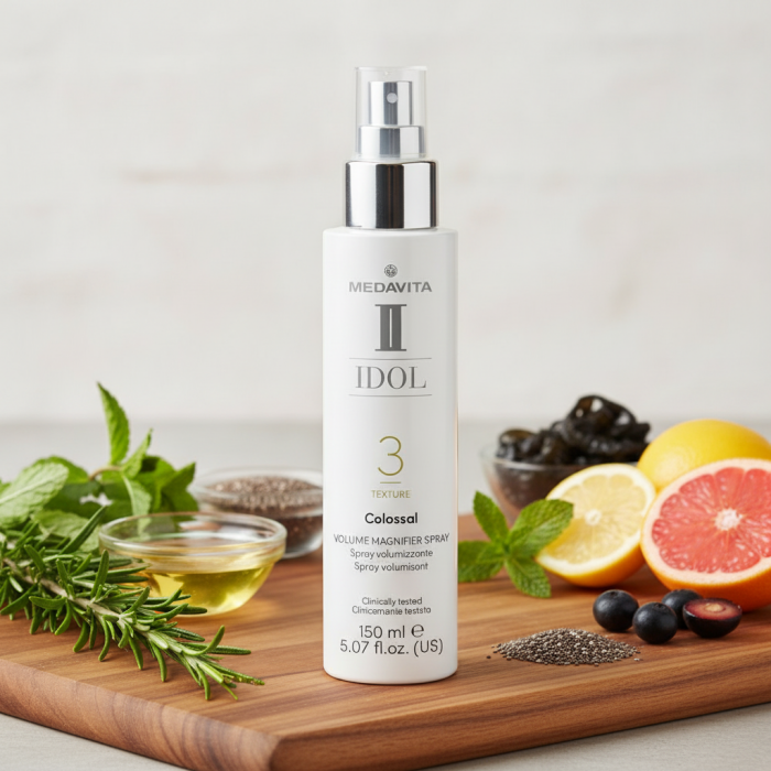 Спрей для Увеличения Прикорневого Объема Волос Средней Фиксации MEDAVITA Idol Texture Colossal Volume Magnifier Spray