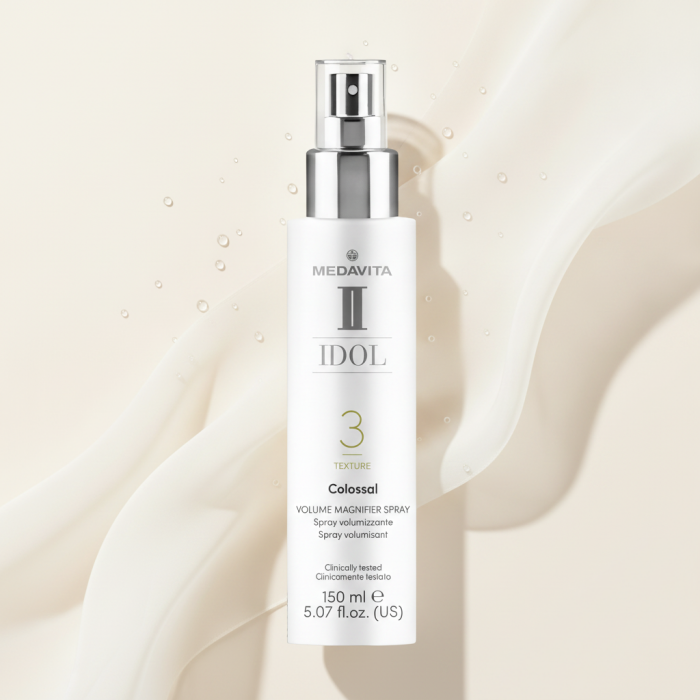 Спрей для Увеличения Прикорневого Объема Волос Средней Фиксации MEDAVITA Idol Texture Colossal Volume Magnifier Spray