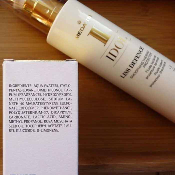 Разглаживающий Термозащитный Протектор для Волос MEDAVITA Idol Smooth Liss Defence Smoothing Thermoprotector