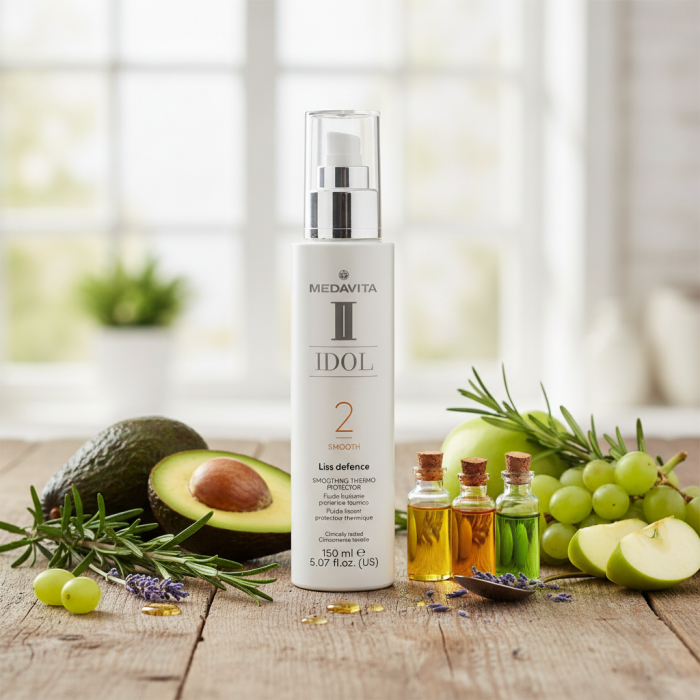 Разглаживающий Термозащитный Протектор для Волос MEDAVITA Idol Smooth Liss Defence Smoothing Thermoprotector