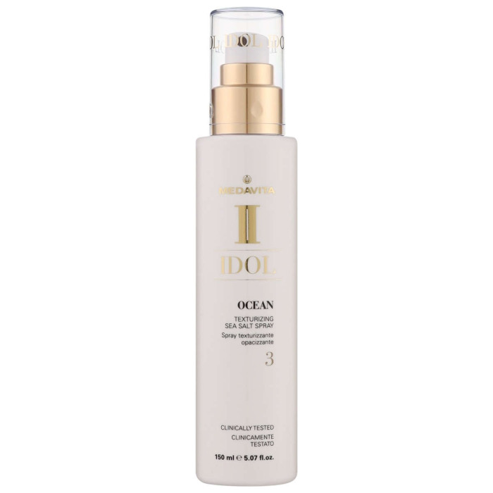 Текстурирующий Спрей Средней Фиксации с Матовым Эффектом MEDAVITA Idol Ocean Texturizing Sea Salt Spray