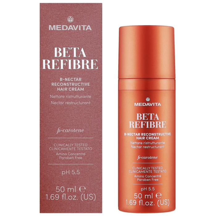 Восстанавливающий Нектар для Поврежденных Волос MEDAVITA Beta Refibre B-Nectar Reconstructive Hair Cream