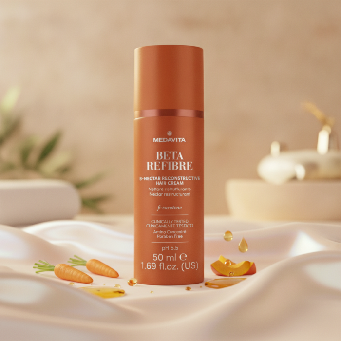 Восстанавливающий Нектар для Поврежденных Волос MEDAVITA Beta Refibre B-Nectar Reconstructive Hair Cream