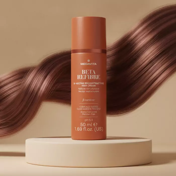 Восстанавливающий Нектар для Поврежденных Волос MEDAVITA Beta Refibre B-Nectar Reconstructive Hair Cream