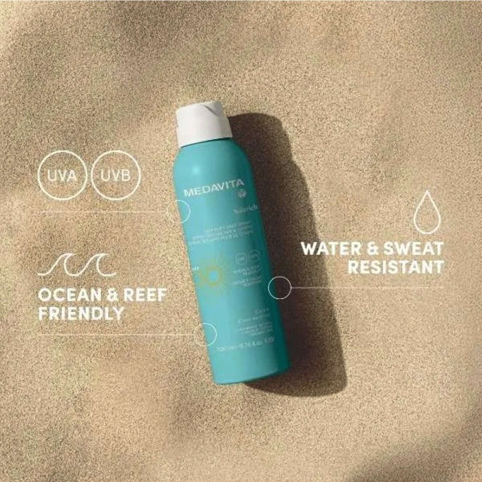 Солнцезащитный Мист-Спрей для Тела MEDAVITA Solarich Sun Body Mist Spray SPF 30