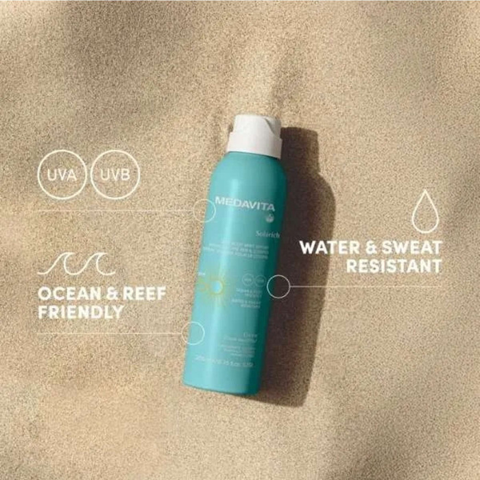 Солнцезащитный Мист-Спрей для Тела MEDAVITA Solarich Sun Body Mist Spray SPF 50
