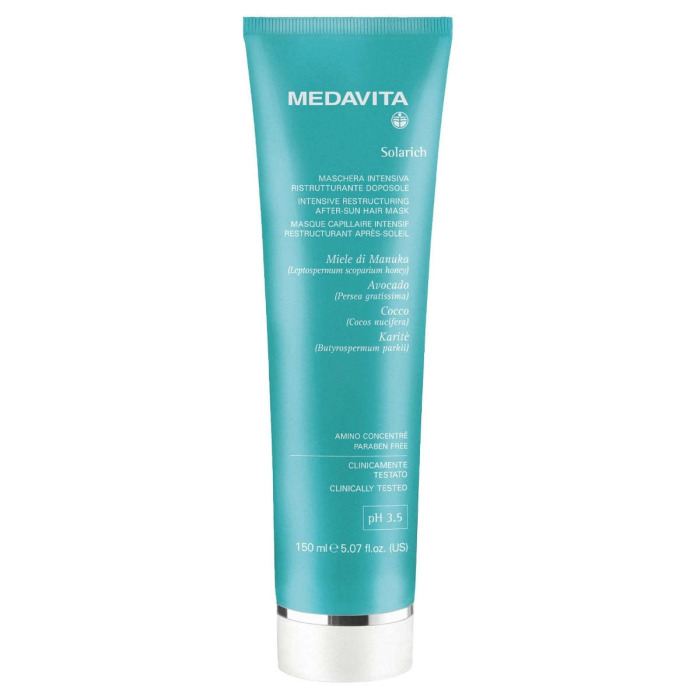 Интенсивно Восстанавливающая Маска для Волос После Солнца MEDAVITA Solarich Intensive Restructuring Arter-Sun Hair Mask
