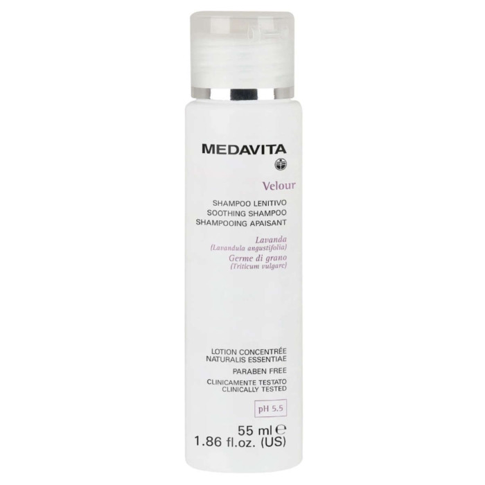 Успокаивающий Шампунь для Чувствительной Кожи Головы MEDAVITA Velour Soothing Shampoo