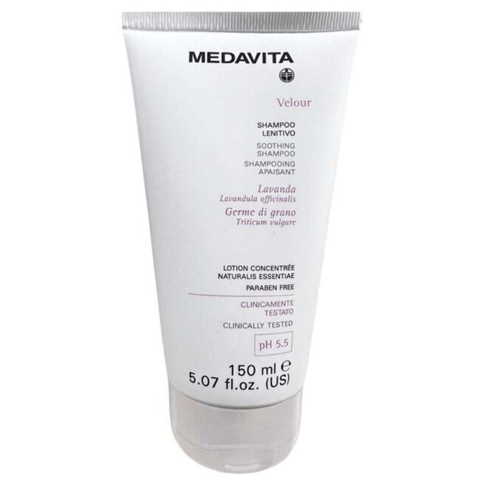 Успокаивающий Шампунь для Чувствительной Кожи Головы MEDAVITA Velour Soothing Shampoo