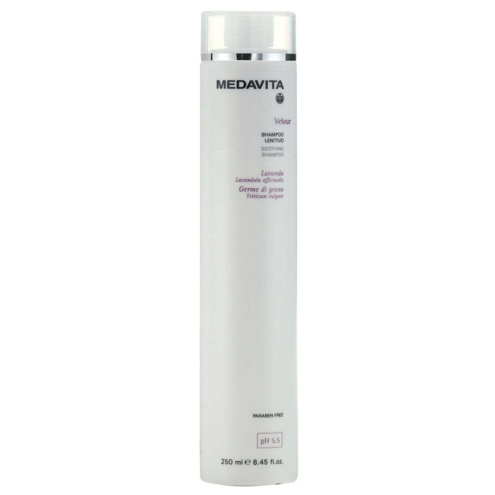 Успокаивающий Шампунь для Чувствительной Кожи Головы MEDAVITA Velour Soothing Shampoo
