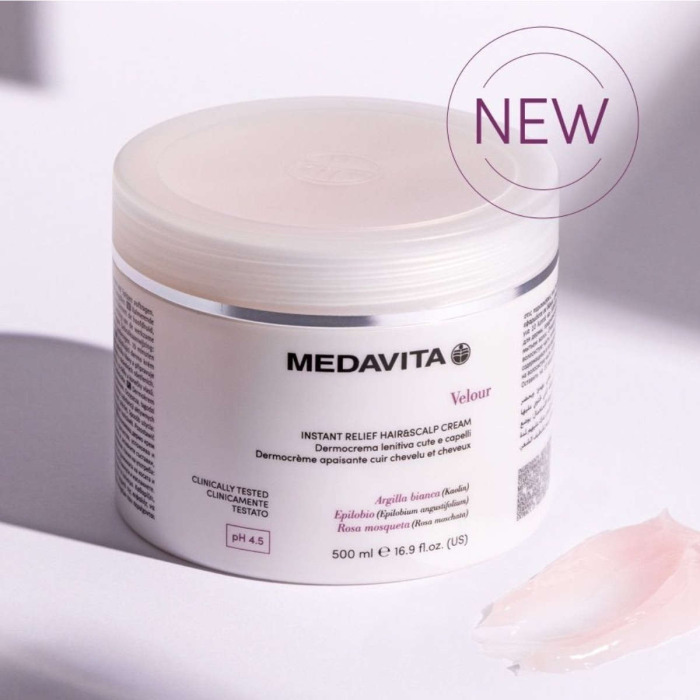Крем для Кожи Головы и Волос «Мгновенное Успокоение» MEDAVITA Velour Instant Relief Hair & Scalp Cream