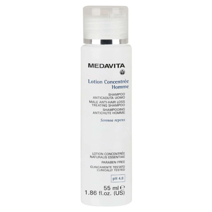 Шампунь Против Выпадения Волос для Мужчин MEDAVITA Lotion Concenrée Homme Male Anti-Hair Loss Treating Shampoo