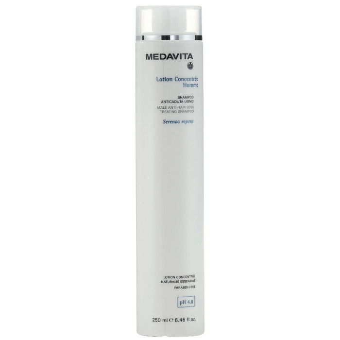 Шампунь Против Выпадения Волос для Мужчин MEDAVITA Lotion Concenrée Homme Male Anti-Hair Loss Treating Shampoo