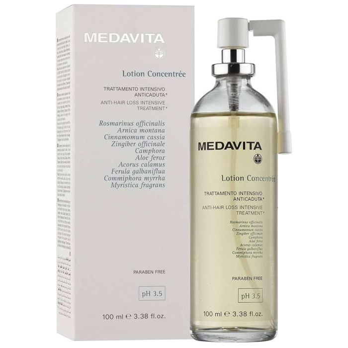 Интенсивный Лосьон-Спрей Против Выпадения Волос MEDAVITA Lotion Concenrée Anti-Hair Loss Intensive Treatment