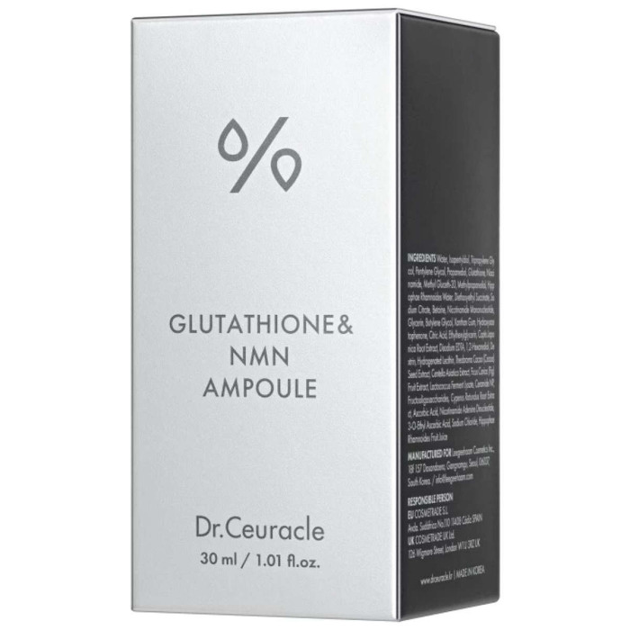 Осветляющая Антивозрастная Сыворотка с Глутатионом и NMN Dr. Ceuracle Glutathione & NMN Ampoule