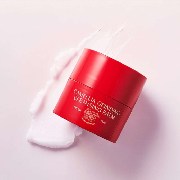 Очищающий Гидрофильный Бальзам с Камелией CU SKIN Dr. Solution Camellia Grinding Cleansing Balm