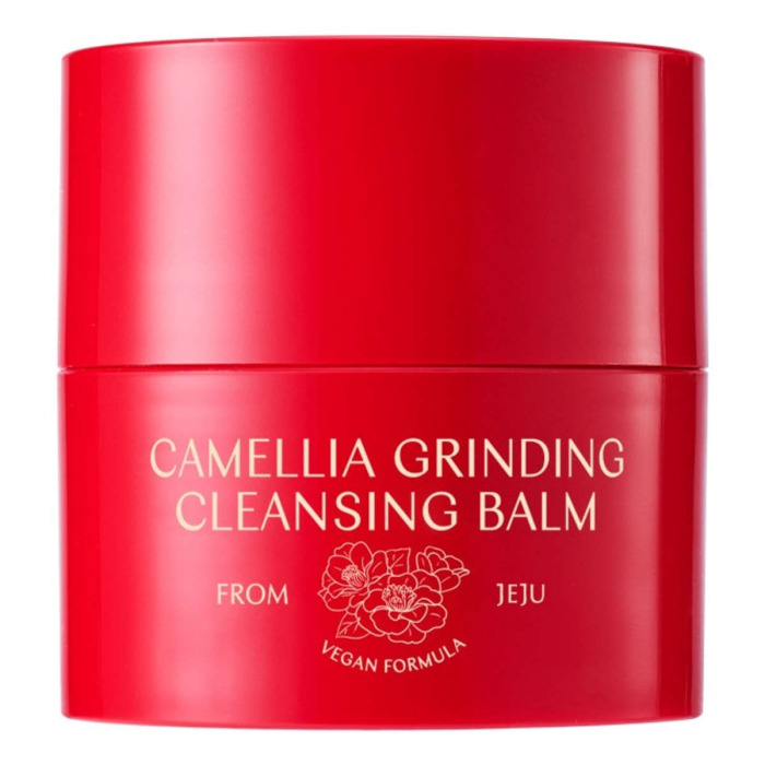 Очищающий Гидрофильный Бальзам с Камелией CU SKIN Dr. Solution Camellia Grinding Cleansing Balm