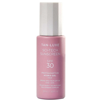 Фотоадаптивный Солнцезащитный Гидрогель для Лица TAN-LUXE Sci-Tech Sunscreen Face Photoadaptive Hydra-Gel SPF 30